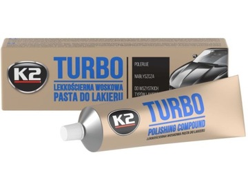 K2 TURBO PASTA DO LAKIERU WOSKOWA POLERKA 120g