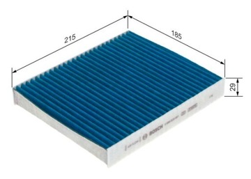 BOSCH 0 986 628 581 FILTR VENTILACE PROSTORU SPOLUJEZDCE