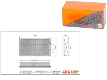 DR!VE+ DP1110.10.0690 FILTR VZDUCHU