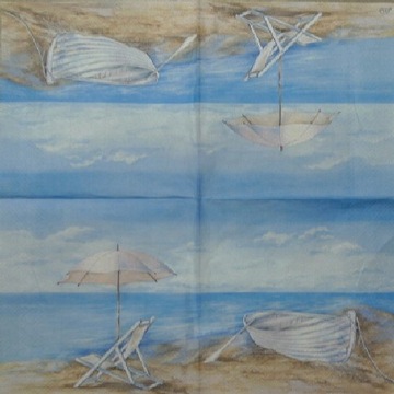 serwetka, serwetki 33x33 cm IHR - 36206 łódka