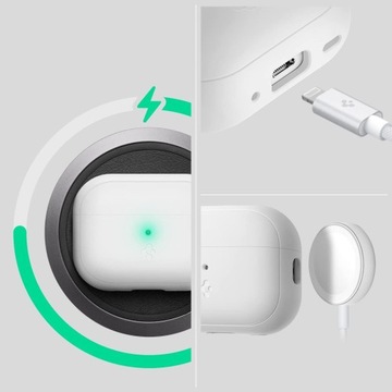 Чехол для AirPods Pro 2, корпус Spigen Silicone Fit