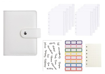 SEGREGATOR BUDŻETOWY A7 OSZCZĘDNIK BINDER PLANER BUDŻETU ORGANIZER ZESTAW