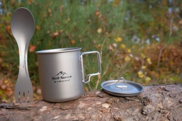 Fjord nansen Набор кружка + ложка-вилка Jacon Titanium Set