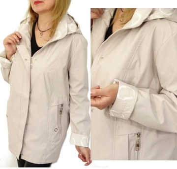 Kurtka Parka Wiosenna Letnia DOTSPLUS 56 8XL