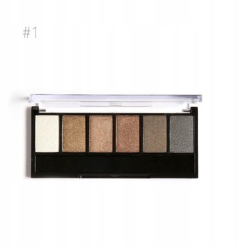 PALETA CIENI DO MAKIJAŻU OCZU ZESTAW 6 KOLORÓW