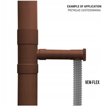 Коллектор Водоуловитель+шланг+лента 90мм КОРИЧНЕВЫЙ