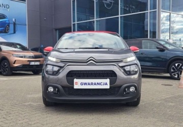 Citroen C3 III Hatchback Facelifting 1.2 PureTech 83KM 2023 Citroen C3 1,2 83KM wersja SHINE - bezwypadkowy, serwisowany, gwarancja, F, zdjęcie 9