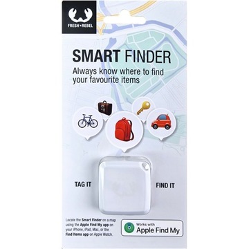 Lokalizator Smart Finder Tag do Apple Find My iPhone biały Fresh 'n Rebel