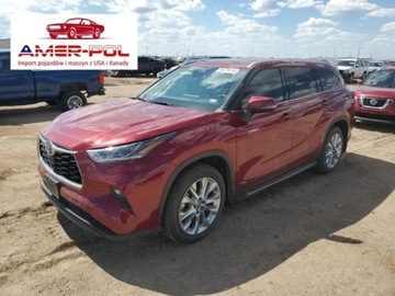 Toyota Highlander III 2020 Toyota Highlander 2020 r., 2,5 L 4x4 SE 2.5 Hybryda 243KM