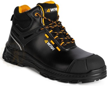 BUTY ROBOCZE OCHRONNE S3 BEZPIECZNE TRZEWIKI ANTYPRZEBICIOWE KEVLAR 45