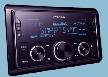 PIONEER MVH-S620BT МОЩНОСТЬ РАДИО 4X50 BT USB FLAC MP3