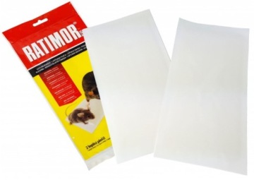 ЛОВУШКА ДЛЯ МЫШЕЙ КРЫСЫ ГРЫЗУНЫ РАТИМОР ЛОВУШКА + ПРОЧНЫЙ КЛЕЙ (10 ШТ)