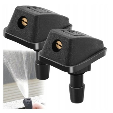 UNIWERSALNE DYSZE SPRYSKIWACZY SZYB MGŁOWE PRZÓD