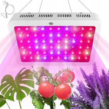 ЛАМПА ДЛЯ РОСТА ДЛЯ РАСТЕНИЙ GROW 100x LED 1500W