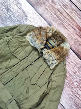 KURTKA WOOLRICH DAMSKA PARKA DŁUGA OCIEPLANA r. S