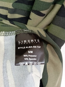 ATS bluzka LIBERTE ESSENTIEL poliester spandex moro S/M