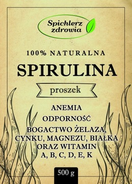 ZESTAW ALGI MORSKIE SPIRULINA + CHLORELLA 2x200G