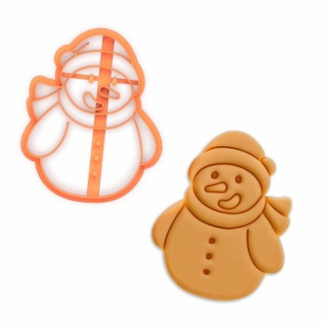 FOREMKA Wykrawacz PREMIUM do PIERNIKÓW Ciastek BAŁWAN Okrągły Świąteczna