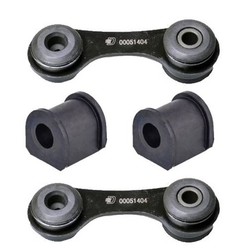 ŁĄCZNIKI +GUMY STABILIZATORA TYŁ OPEL VECTRA C GTS