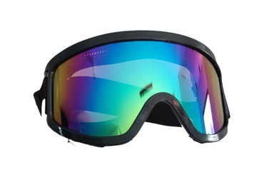 GOGLE OKULARY narciarskie na NARTY SNOWBOARD MULTIKOLOR OKULARY ZIMA