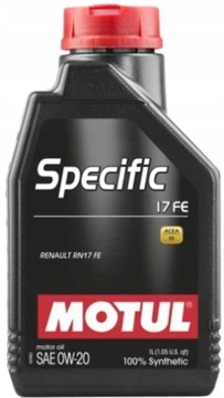 MOTUL SPECIFIC 17FE 0W20 1L 109949