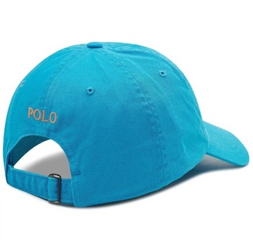 Czapka z daszkiem POLO RALPH LAUREN niebieska z logo