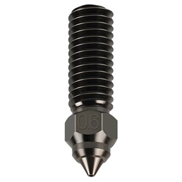 DYSZA 0.6 STAL HARTOWANA DO DRUKARKI 3D CREALITY K1 CR-M4 K1 MAX M6 1.75 mm