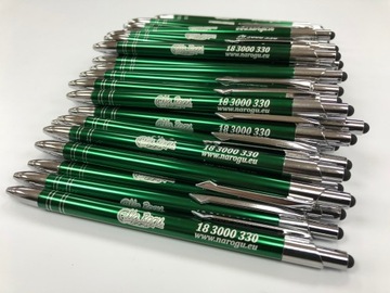 РЕКЛАМНЫЕ РУЧКИ COSMO TOUCH PEN С ГРАВИРОВКОЙ 100 ШТ.