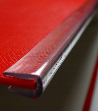 Бампер, защита кромки, 0,5 мм, ПРОЗРАЧНЫЙ, кромка, 20 м