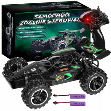 Samochód zdalnie sterowany AUTO NA PILOTA DUŻY RC MONSTER WYTRZYMAŁY DRIFT