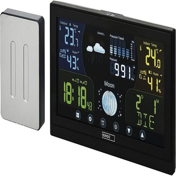 МЕТЕОСТАНЦИЯ EMOS с ЖК-дисплеем и НАРУЖНЫМ ДАТЧИКОМ