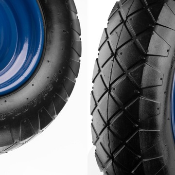 КОЛЕСО КОЛЕСО ДЛЯ ТАЧКИ 4.00-8 400-8 400x8 4PR STRONG С НАДУВАННОЙ ТРУБКОЙ