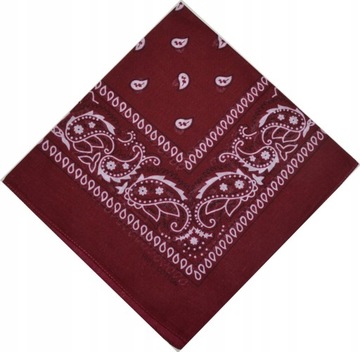 BANDAMKA chustka BANDANA bawełna bandama 53x53