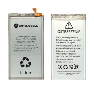 Литий-ионный аккумулятор STRONGCELL EB-BG973ABU Samsung S10, SM-G973, SM-G973F