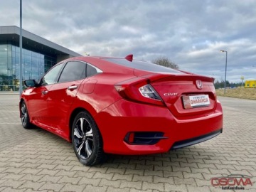 Honda Civic X Sedan 4d Facelifting 1.5 VTEC TURBO 182KM 2019 Honda Civic 1.5ivtec 183KM Polski salon 1 wl serwis bogata wersja zamiana., zdjęcie 8