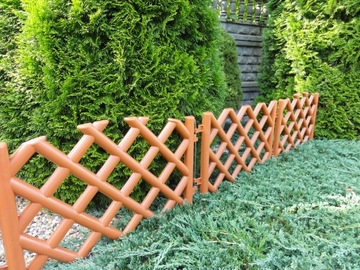 Охотник на сад забор 3,5 метра высота 45 см 4 цвета забор + высокие каблуки бесплатно