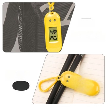 ЧАСЫ СТУДЕНЧЕСКИЕ ЭЛЕКТРОННЫЕ ПОДВЕСНЫЕ ЦИФРОВЫЕ 2 ШТ.