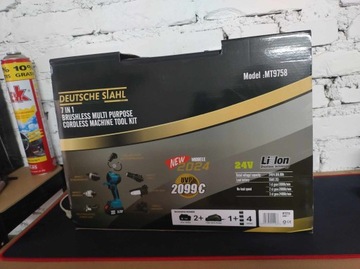 НАБОР АККУМУЛЯТОРНЫХ ИНСТРУМЕНТОВ С БЕСЩЕТОЧНЫМ ДВИГАТЕЛЕМ 24 В MULTI 5000 мАч