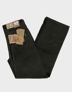 Klasyczne Spodnie Męskie Sztruksowe Bawełniane Sztruksy Bedford LY095 W33