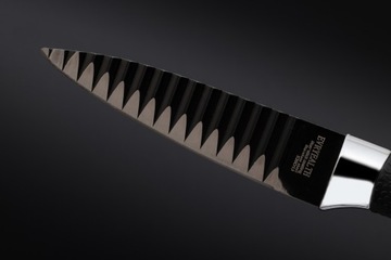 ZESTAW NOZY KUCHENNYCH KARBOWANYCH OSTRE 6 EL.