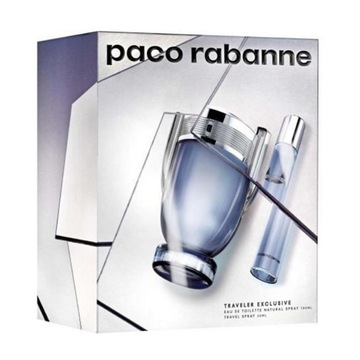 Zestaw męski Paco Rabanne Invictus Woda toaletowa x2