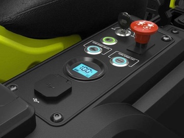 АККУМУЛЯТОРНЫЙ ТРАКТОР RYOBI ZTR 480 ex