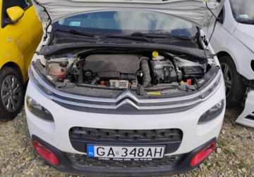 Citroen C3 II Hatchback facelifting 1.2 PureTech 110KM 2016 Citroen C3 112016r SALON POLSKA.1.2 Benzyna. Uszkodzony. Poobijany. Jezdzi, zdjęcie 4