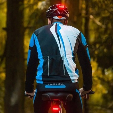 СВЕТОДИОДНЫЙ ВЕЛОСИПЕДНЫЙ ФОНАРЬ ПЕРЕДНИЙ ЗАДНИЙ USB-КОМПЛЕКТ ДЛЯ ВЕЛОСИПЕДА