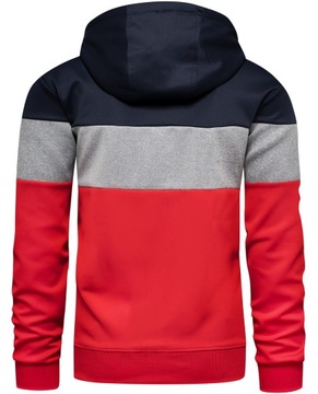 МУЖСКАЯ ТОЛСТОВКА С КАПЮШОНОМ, МОЛНИЯ L