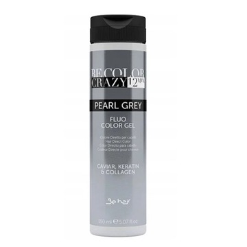 Be Color Crazy 12min Toner w Żelu Pearl Grey Szara Perła 150ml