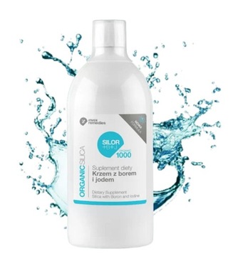 Krzem z Borem i Jodem Invex Remedies Silor B 1L Organiczny