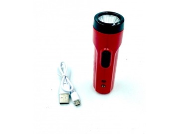 Latarka akumulatorowa LED USB ULTRAFIOLET