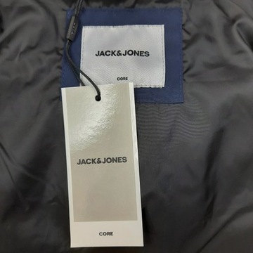 Kurtka zimowa pikowana z kapturem JACK&JONES S