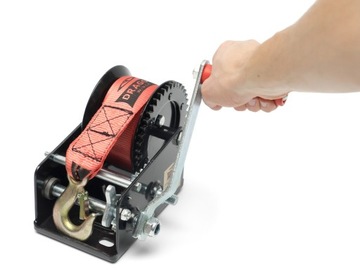 ЛЕБЕДКА DRAGON WINCH DWK25V РУЧНАЯ ЛЕБЕДКА, РЕМЕННАЯ 1133 кг